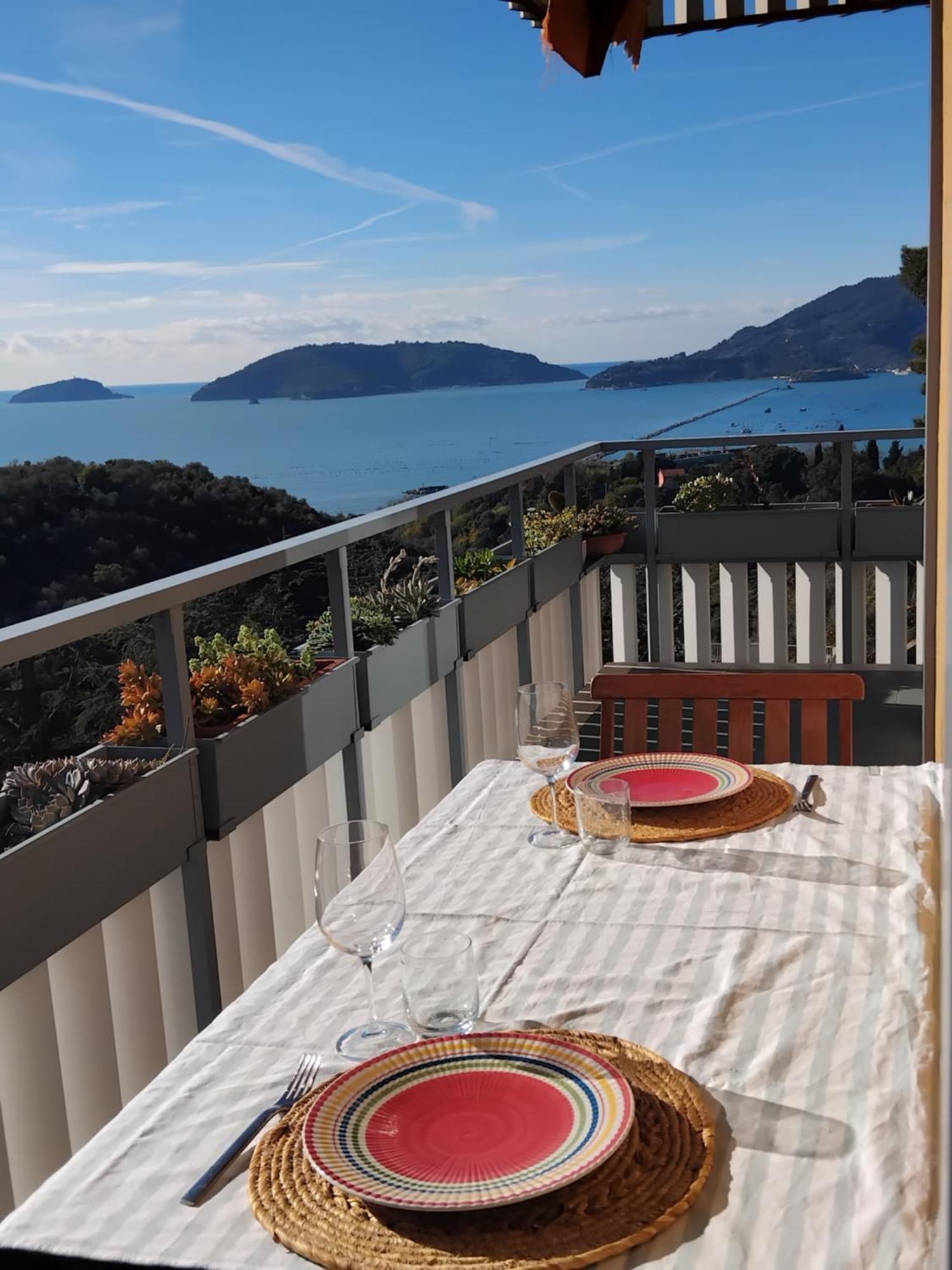 Apartamento Vista Sul Blu ,Baia Blu, Lerici Exterior foto