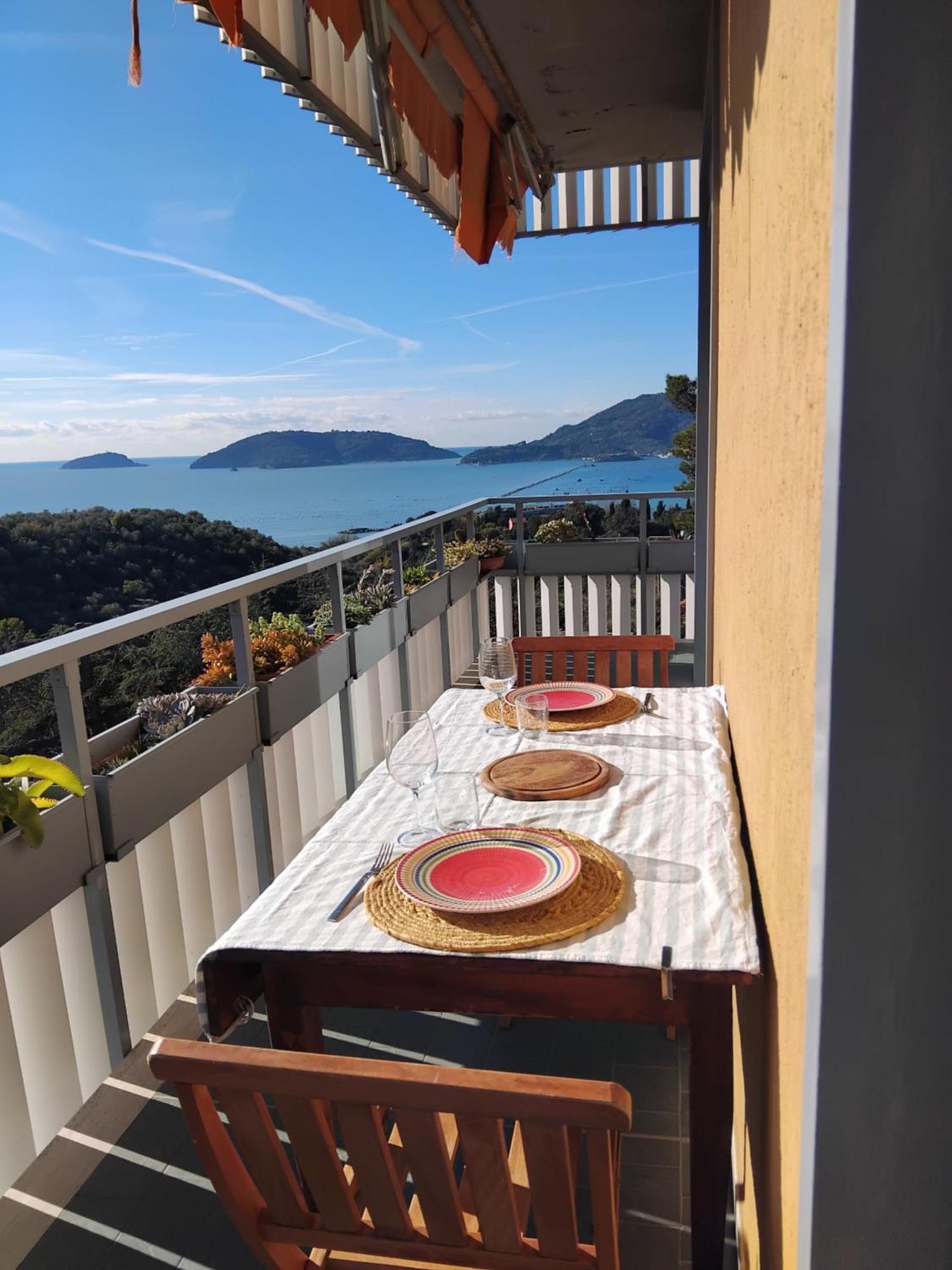 Apartamento Vista Sul Blu ,Baia Blu, Lerici Exterior foto